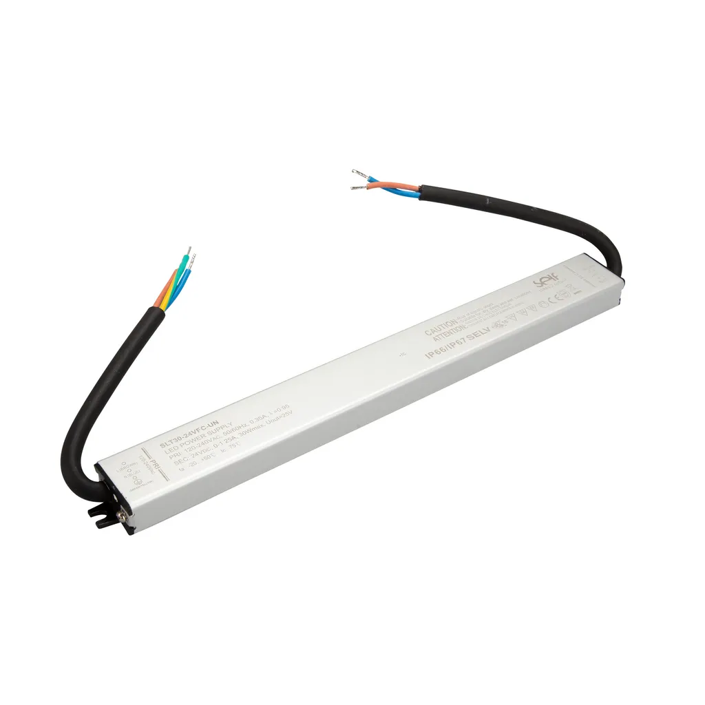 Transformateur LED Etanche 12V 8A 96W IP67 pour éclairage extérieur - 2