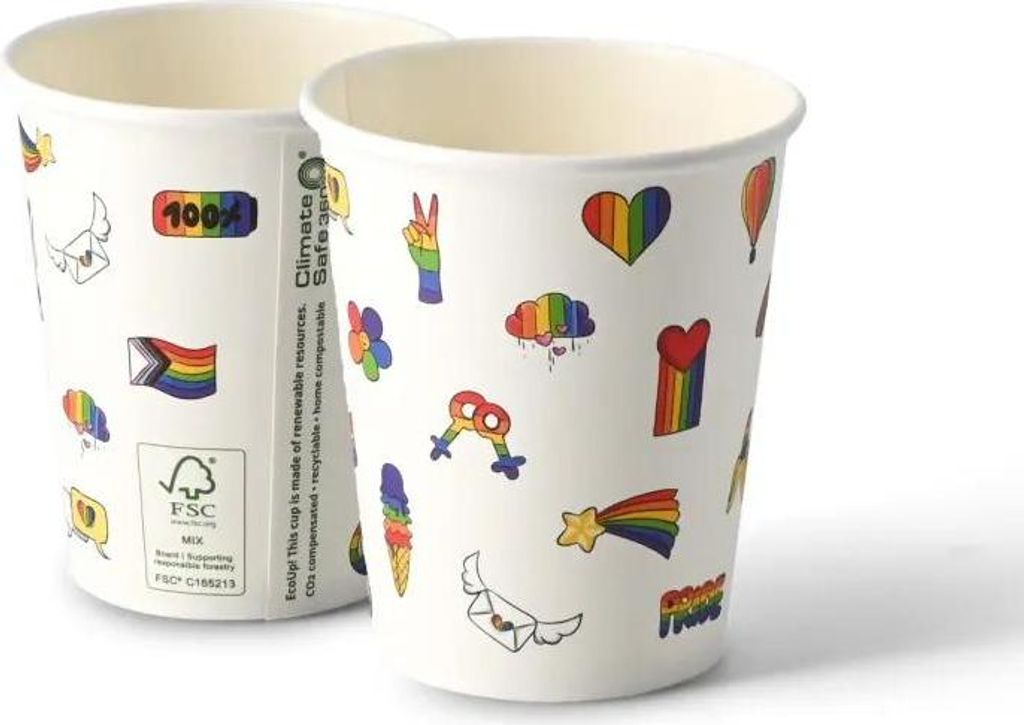 Streubecher „Pride“ 250 ml, 50 Stück