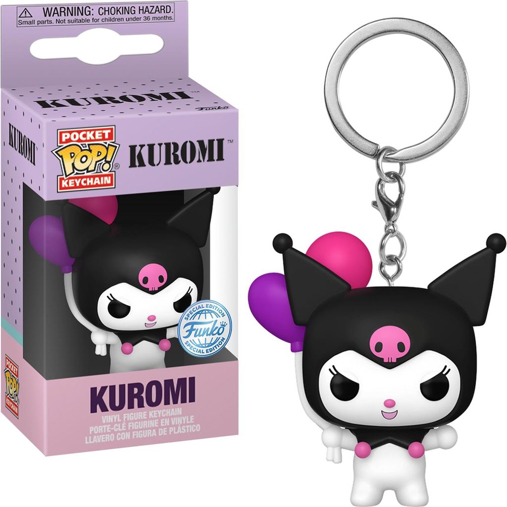 Kuromo - Kuromi Schlüsselanhänger Funko Pocket POP! Keychain