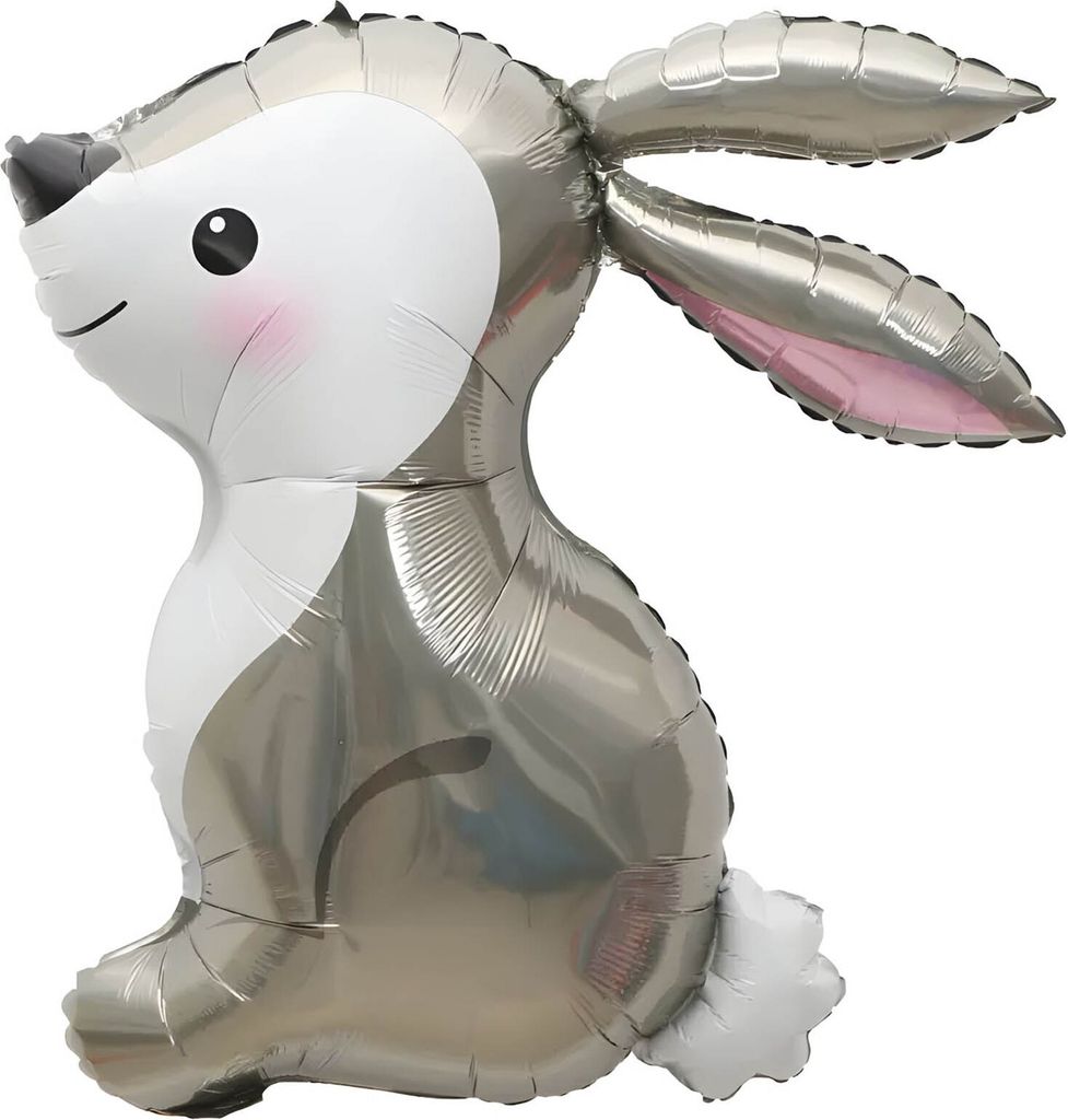 Ballon en plastique Automne, lapin, env.80*67 cm Image du produit 