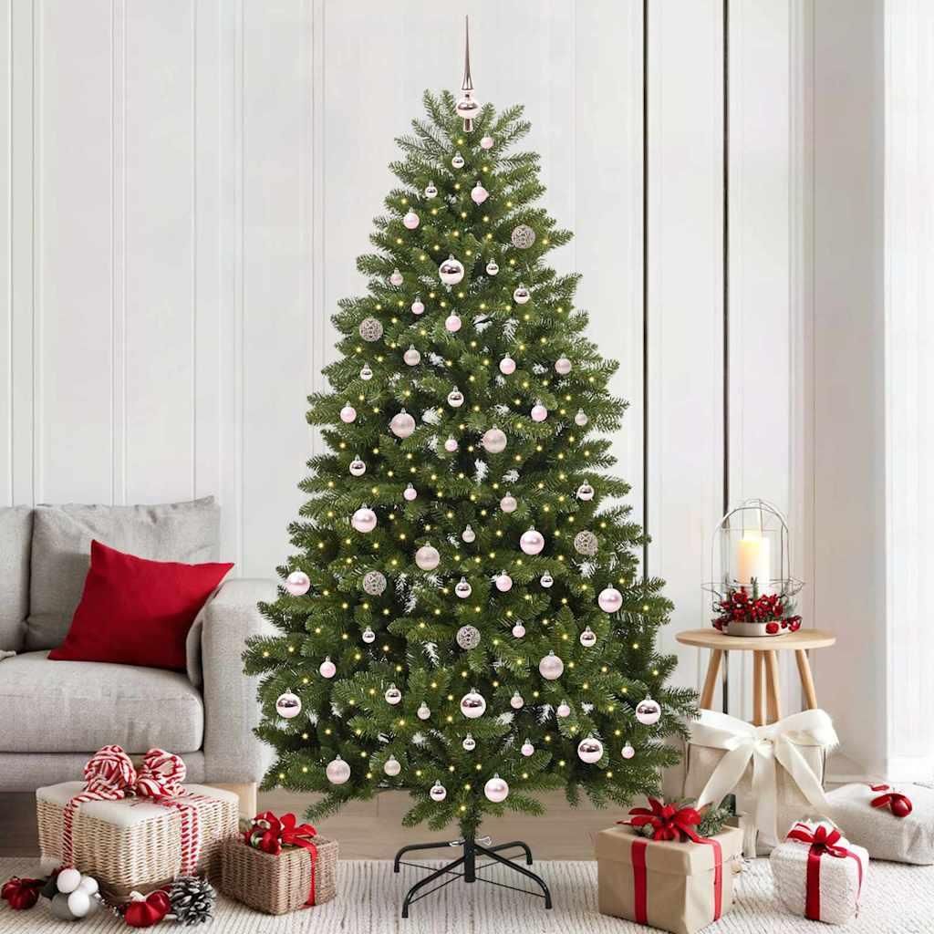 "im Sonderangebot"Künstlicher Weihnachtsbaum - Tannenbaum/Christbaum - einfach aufzubauen - Grün 210cm PVC und Metall NEU761705 - Christbaumschmuck