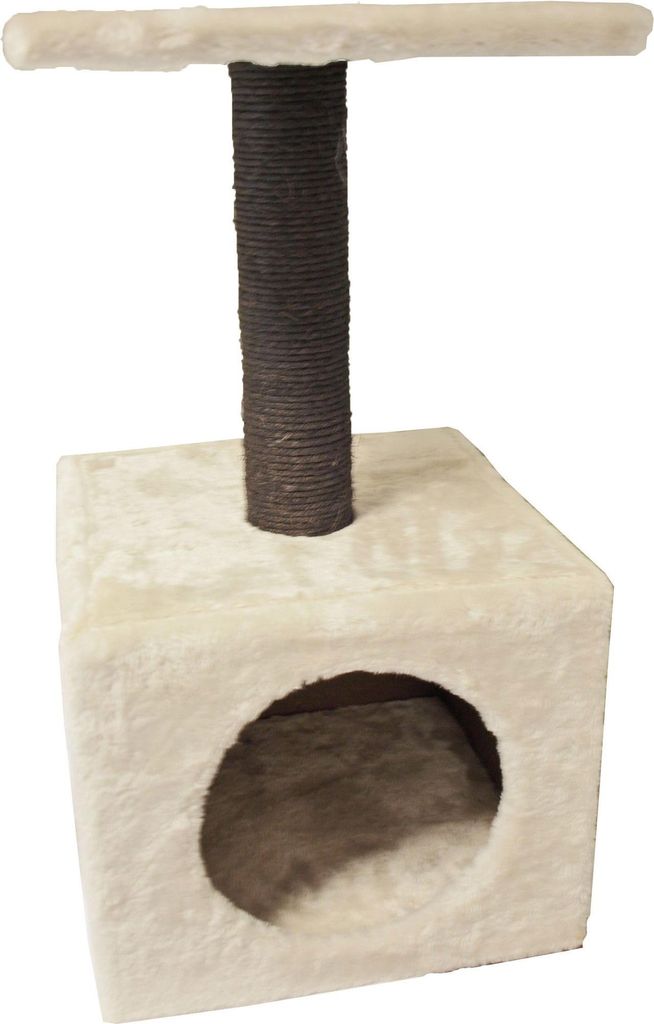 Katzen Klettermöbel Diabolo duo, 57 cm, elfenbein/braun