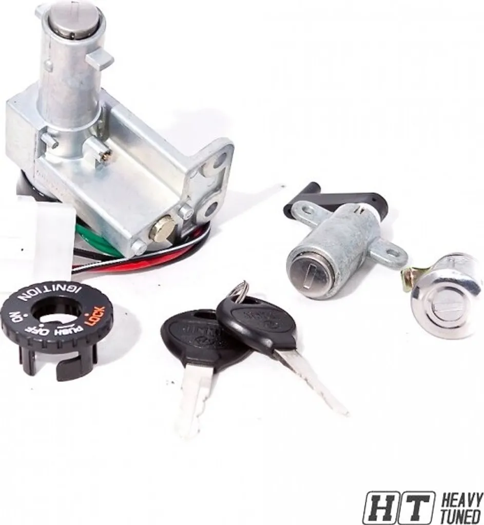 Kit de serrures Kymco Super 9 pour réparer un neiman bloqué ou forcé