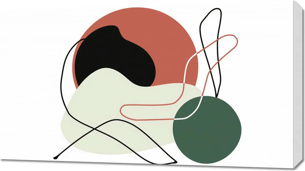 Quadro 90x50cm Płaszczyzny