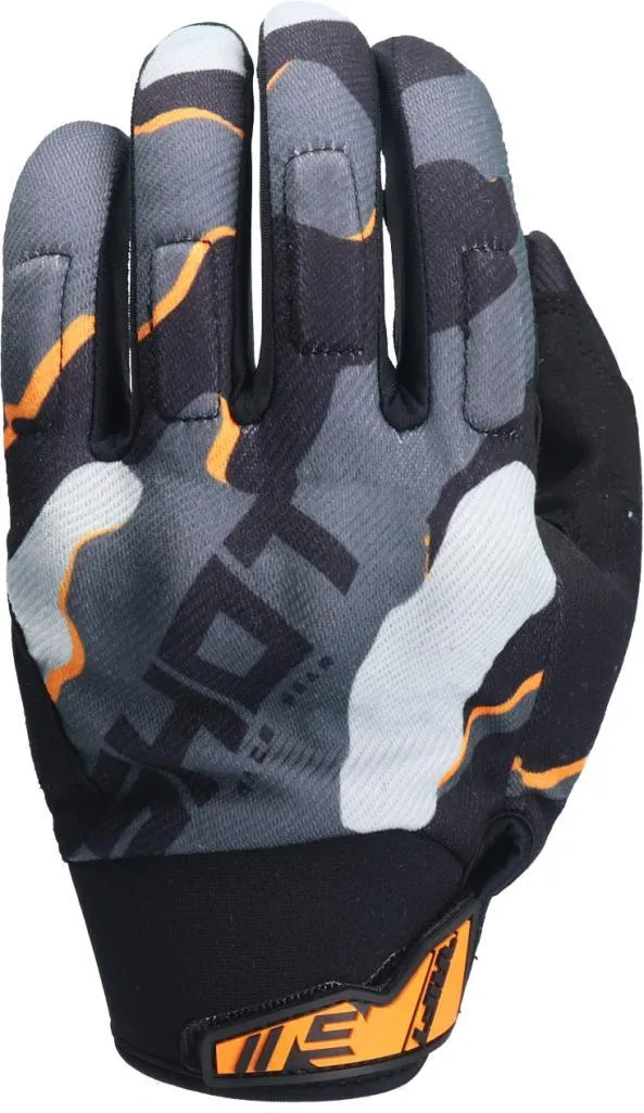 Gants Shot Drift Camo Orange Taille 9 avec grip silicone et aération - 2
