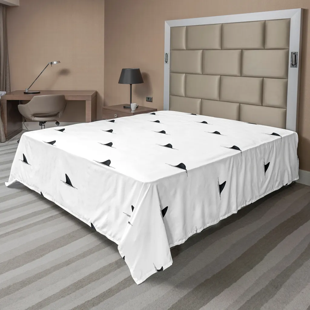 Lenzuolo Matrimoniale ABAKUHAUS Squalo 275x260 Anti-Piega Morbido