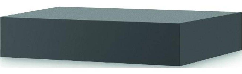 Schwarze stahlabdeckung für plancha Forge adour CPAMC60