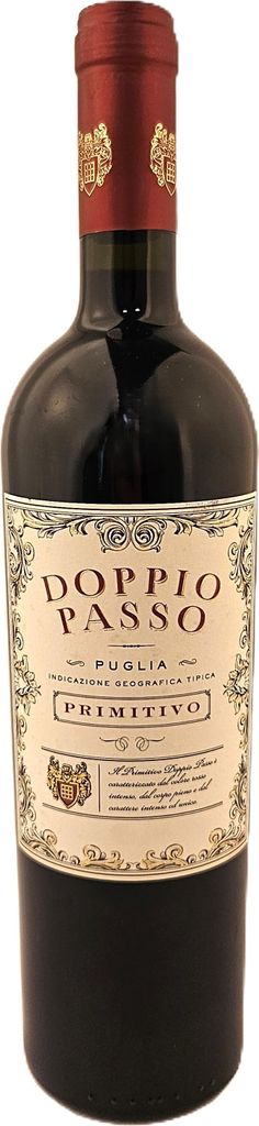 A bottle of red wine on a white background.