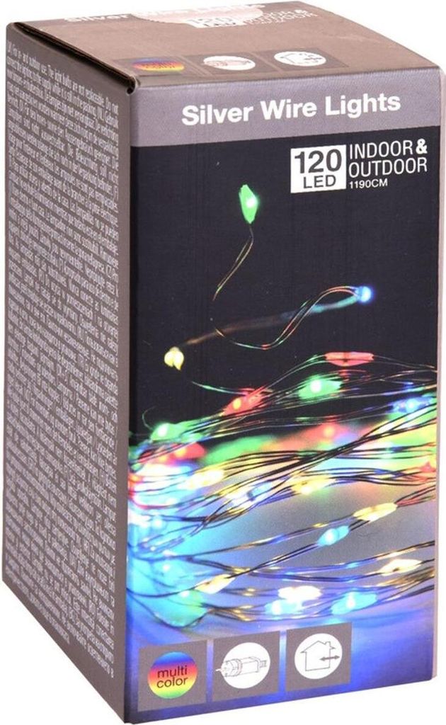 Lichterketten Girland 120 LED Multicolor