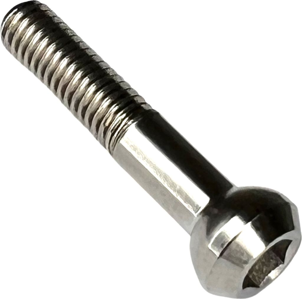F26 M6x29 Titan SL Kindshock Lev Sattelstütze Ti Schraube natur