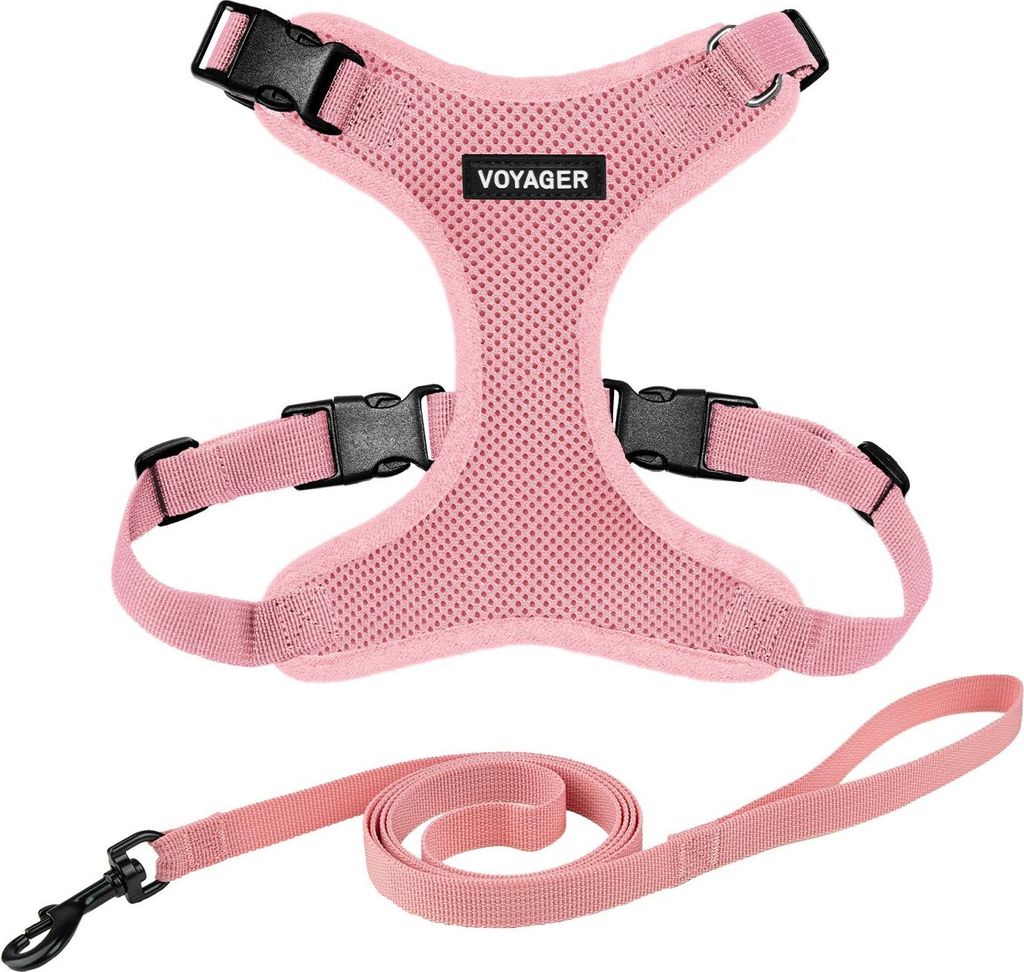 Voyager Step-in Lock Katzengeschirr und reflektierende Katzenleine mit Neoprengriff by Best Pet Supplies - Unterstützt kleine, mittelgroße und gr...
