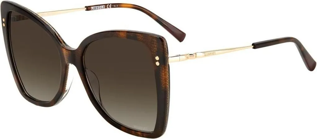 Missoni MIS 0083/S 086 Havana: L'Occhiale Iconico della Donna Moderna - 9