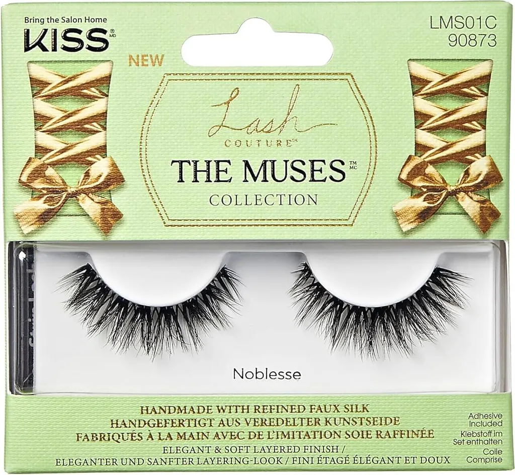 Kiss Lash Couture Muses Noblesse - Ciglia Finte Effetto Seta 12mm