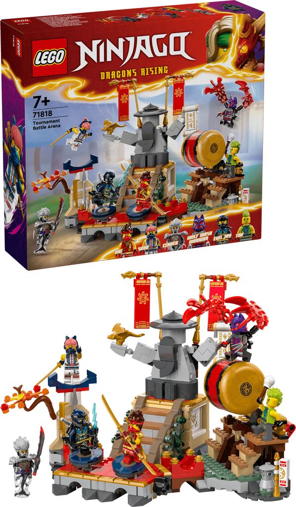 LEGO NINJAGO Turnajová bojová aréna, Stavebnica, 7 rok / Obrázok produktu 