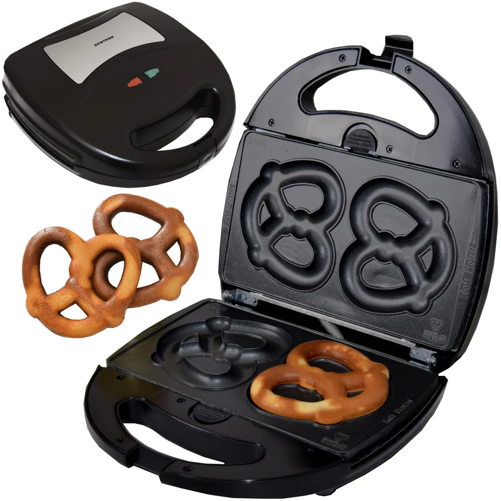 Machine à bretzels Syntrox Chefmaker pour apéritifs maison
