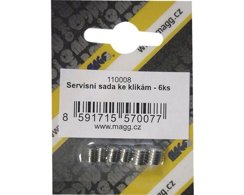 Servisní sada ke klikám, 6 ks Obrázek produktu 