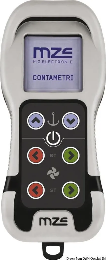 Osculati MZ 02.368.01 Télécommande universelle avec écran LCD et compteur