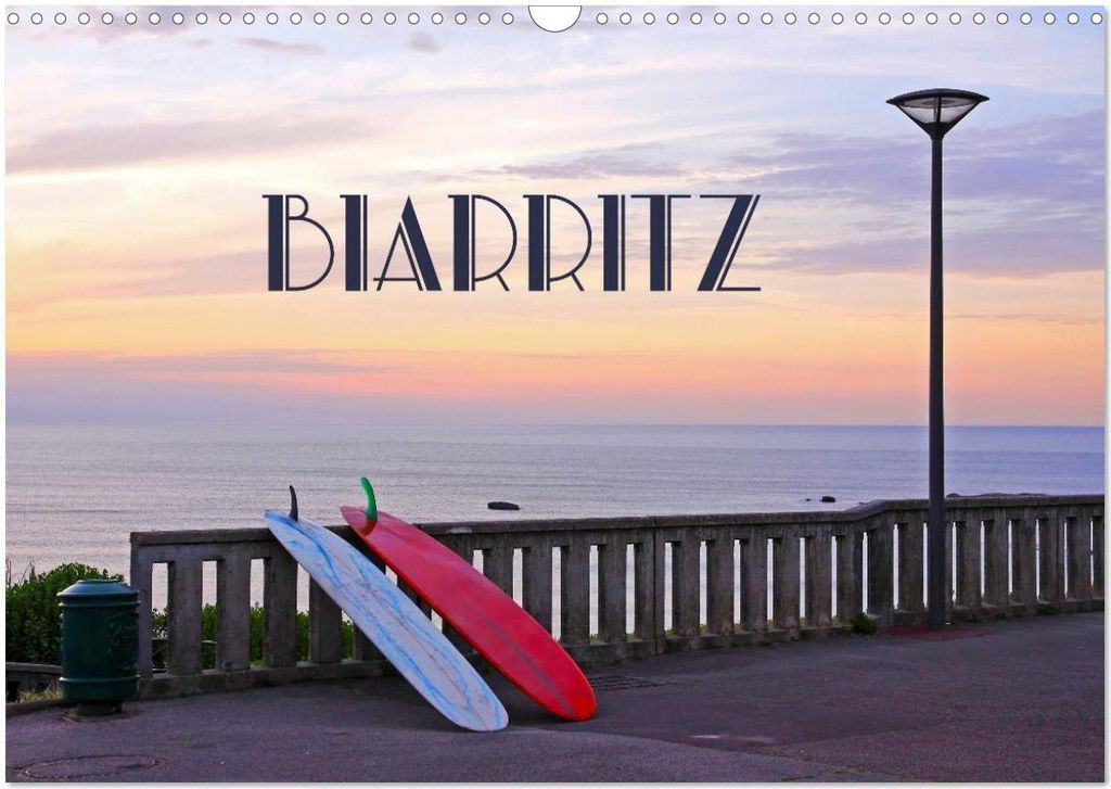 Biarritz (Wandkalender 2026 DIN A3 quer), CALVENDO Monatskalender