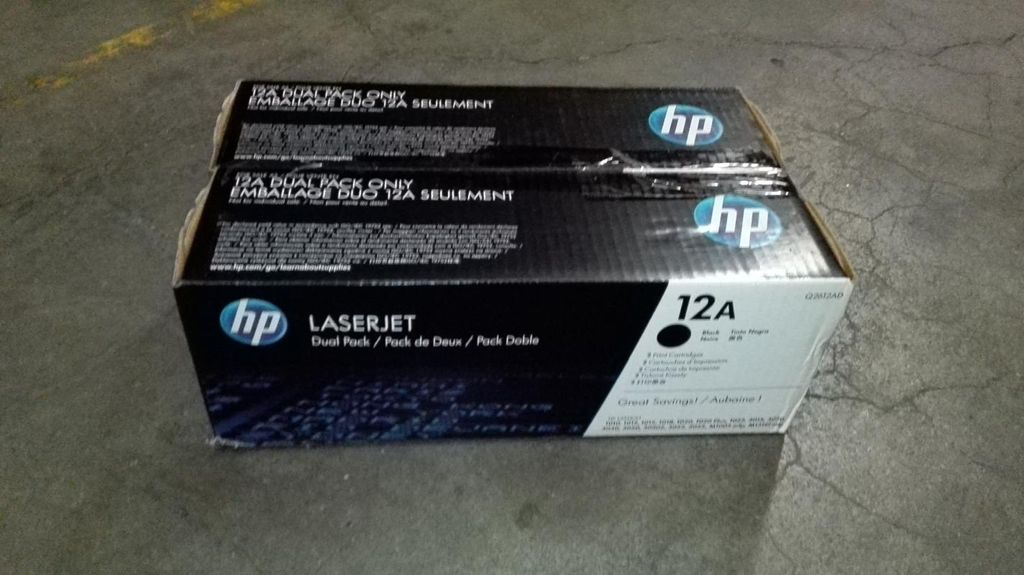 HP 12A 2er-Pack Schwarz Original LaserJet Tonerkartuschen, Produktbild 