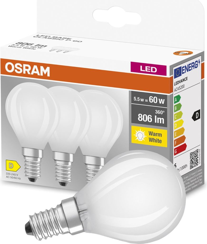 OSRAM HOMELIGHTING 4058075592599 LED (monochrome) EEC D (A Obrázok produktu 