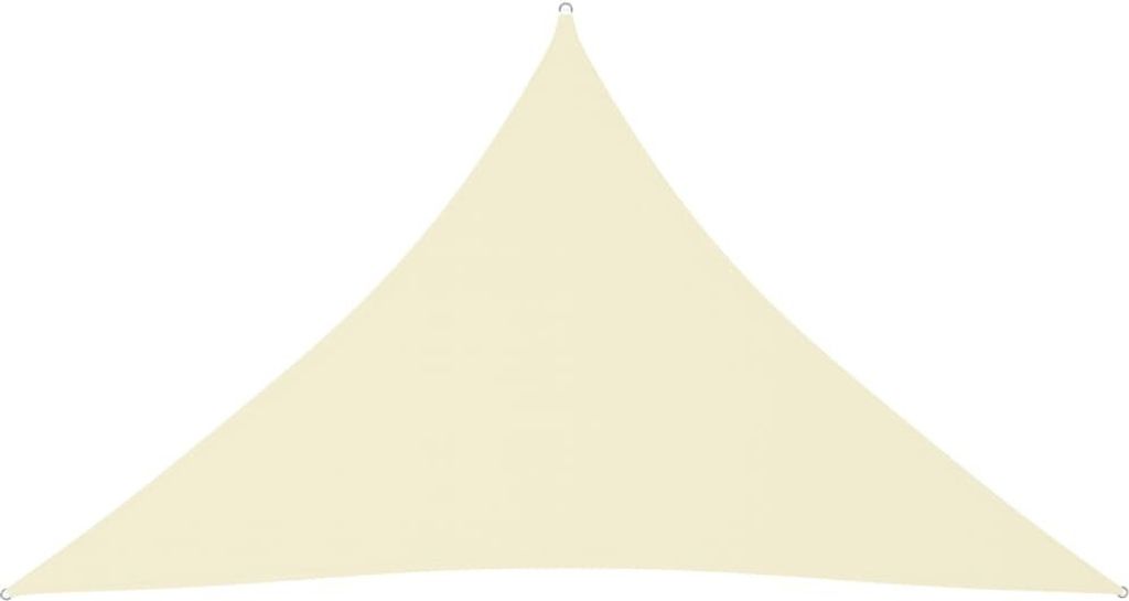 Sonnensegel Oxford-Gewebe Dreieckig 3x3x4,24 m Creme
