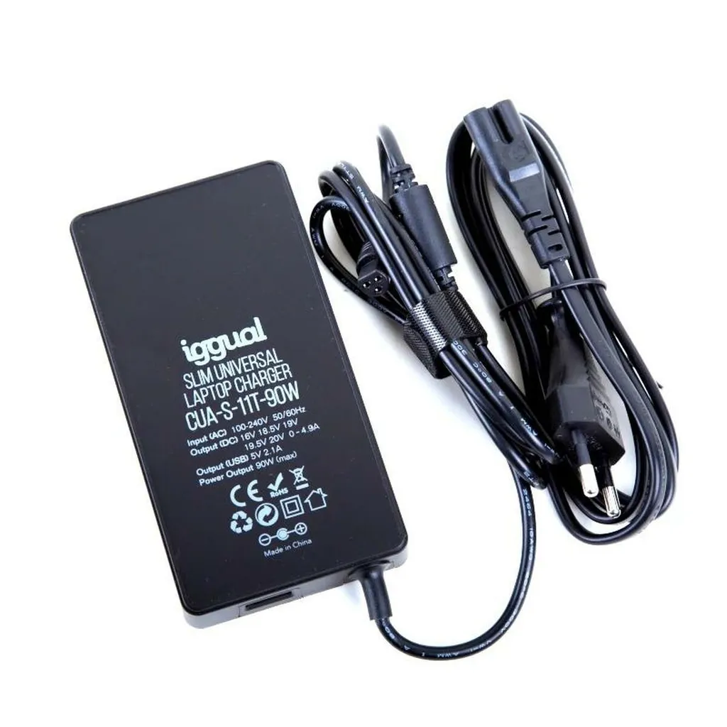 Câble d'alimentation 90W haute performance iggual IGG318065 sécurisé