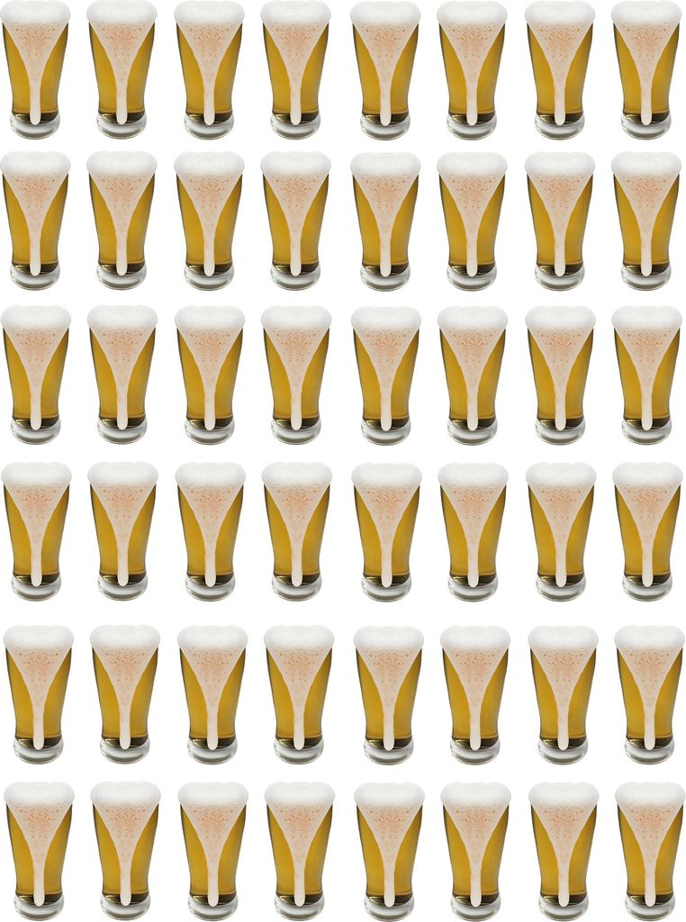 48 x Bierglas Getränkeglas Glas 300 ml spülmaschinenfest Ø Produktbild 