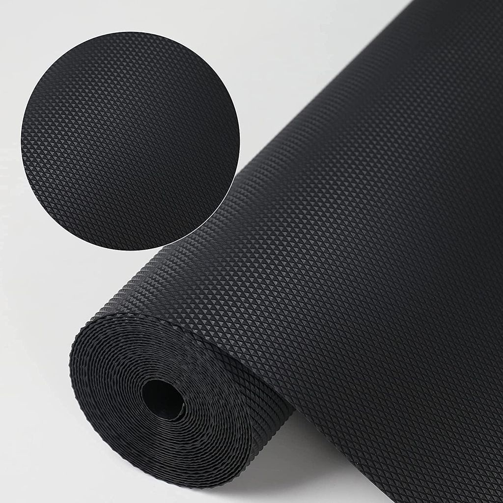 Schubladenmatte, Antirutschmatte Schubladen, Kühlschrankmatten, Schrankfolie, 60*600CM, für Regale Schränke Schubladen Hause Büro