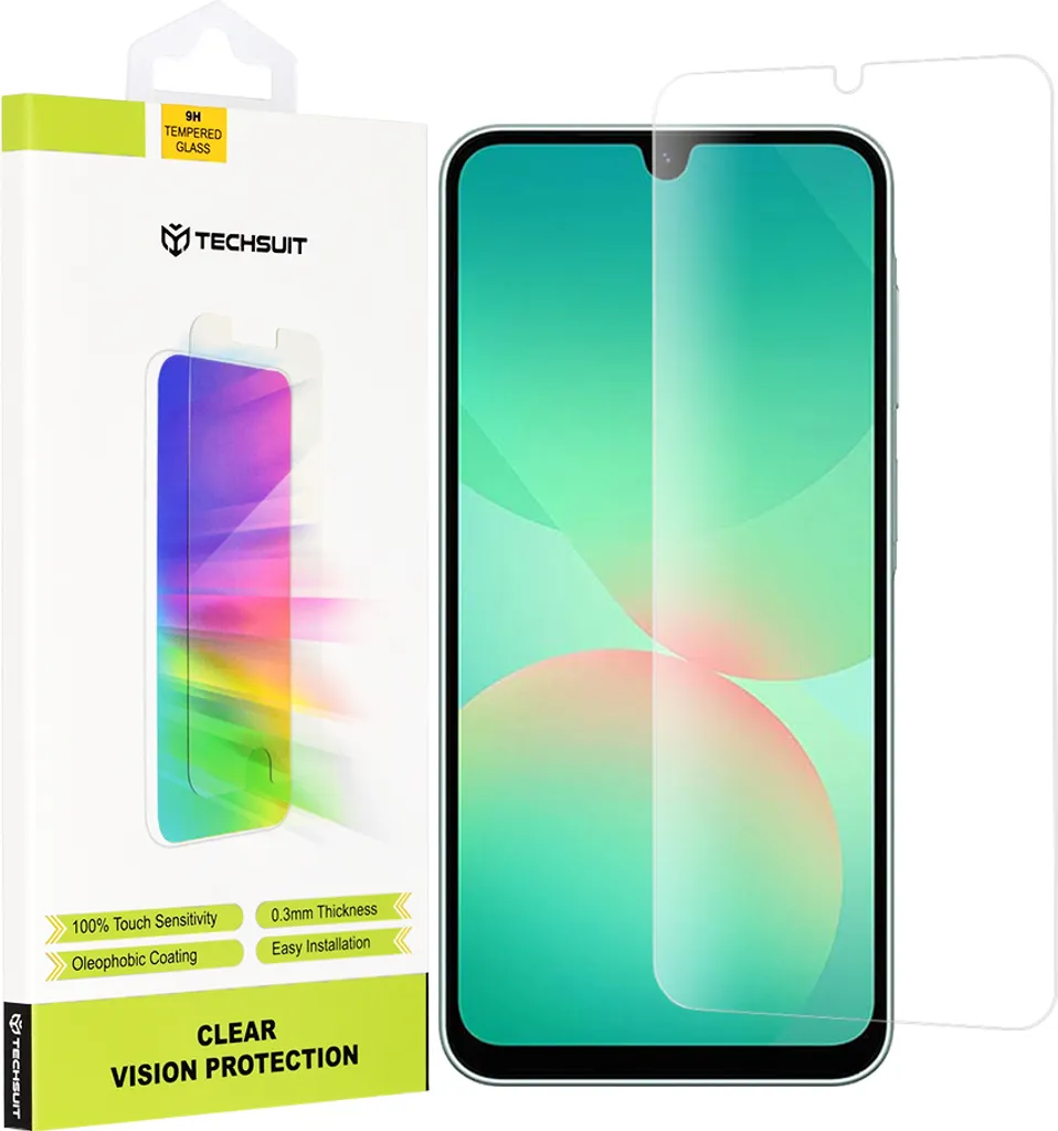 Protezione dello schermo Techsuit Clear Vision Glass per Samsung Galaxy A26 - Trasparente