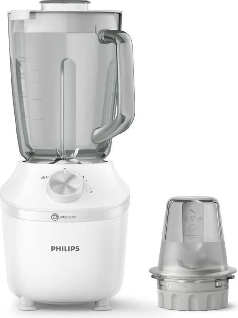 Frullatore Philips HR2291-20 Bianco 2L Vetro 600W ProBlend Crush