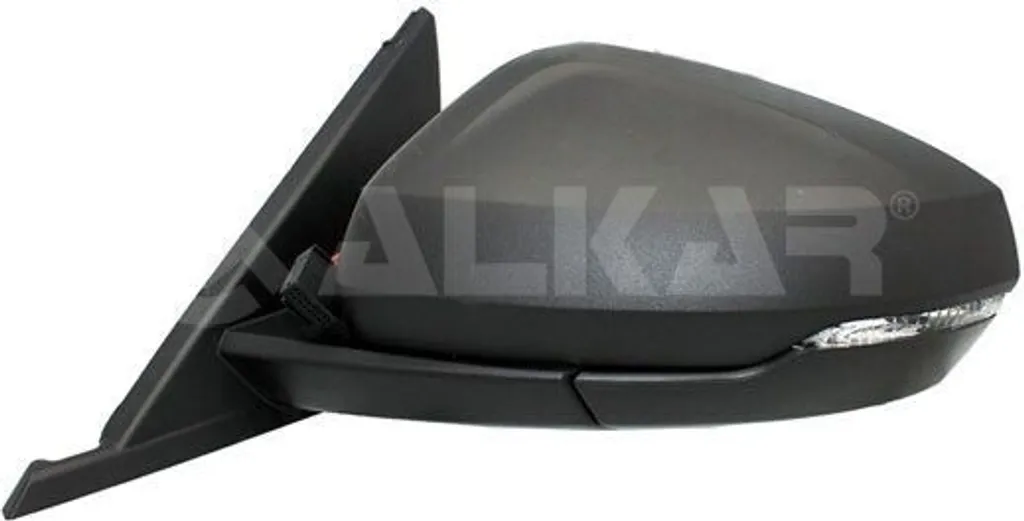Rétroviseur ALKAR 6125744 Gauche pour Audi A1 GB - OE 82B857409A Noir