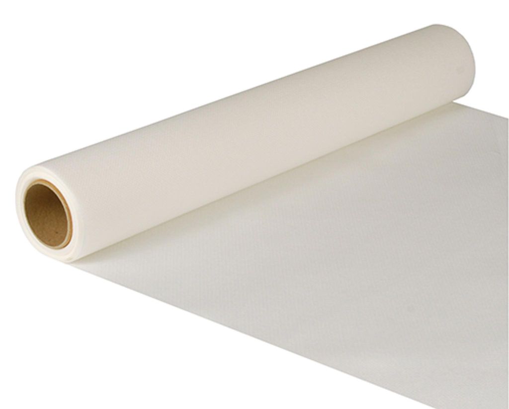 PAPSTAR Tischläufer "ROYAL Collection", 5 m, weiß, elegant Produktbild 