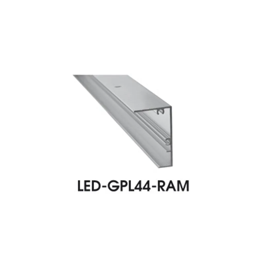 Support plafond pour dalle LED Ecolite ZEUS modèle LED-GPL44-RAM/B