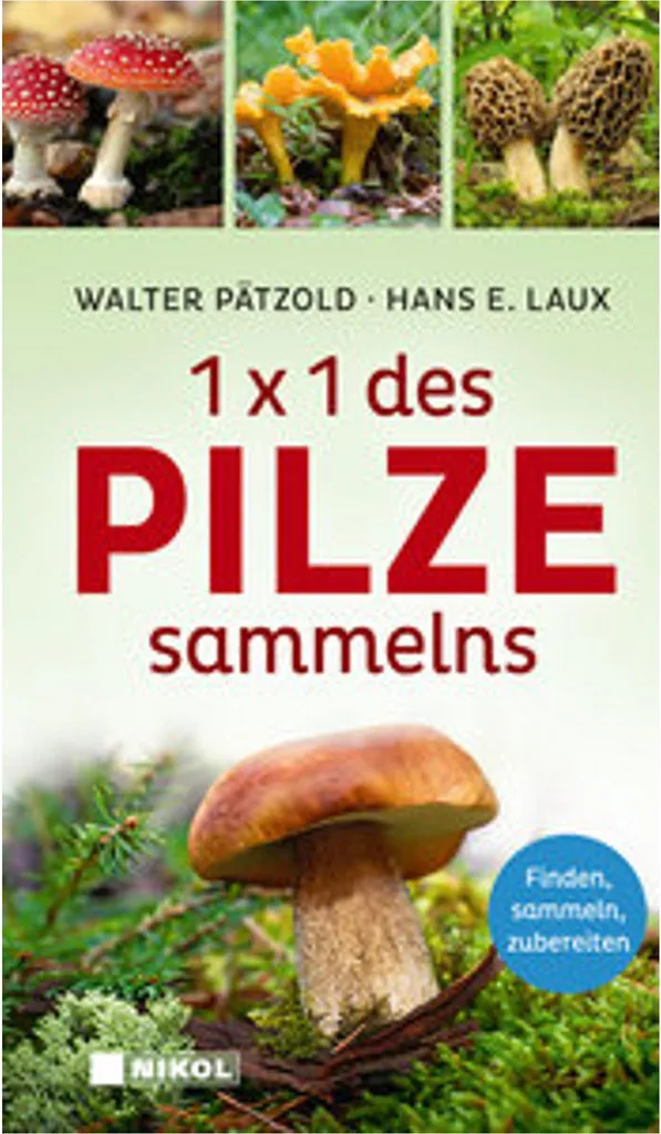 Livre de poche 1 x 1 de la cueillette des champignons spécial débutant
