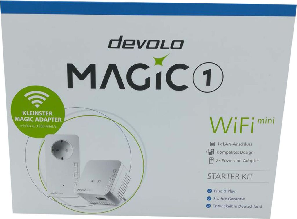 Devolo Magic 1 WiFi mini Kit de démarrage CPL 1200 Mbit/s Image du produit 