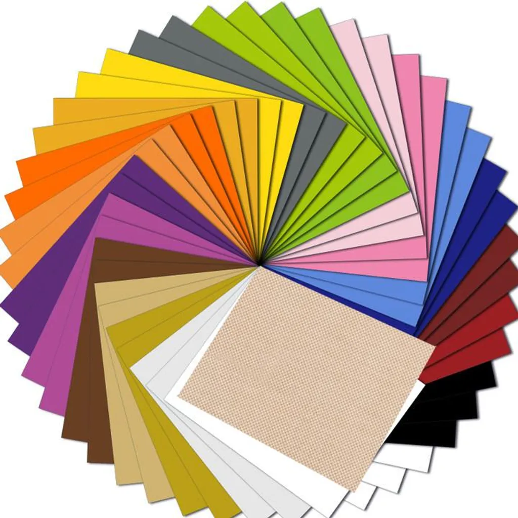 Vinyle HTV pour Flocage de T-shirts et Sacs - 45 Feuilles Polyvalentes