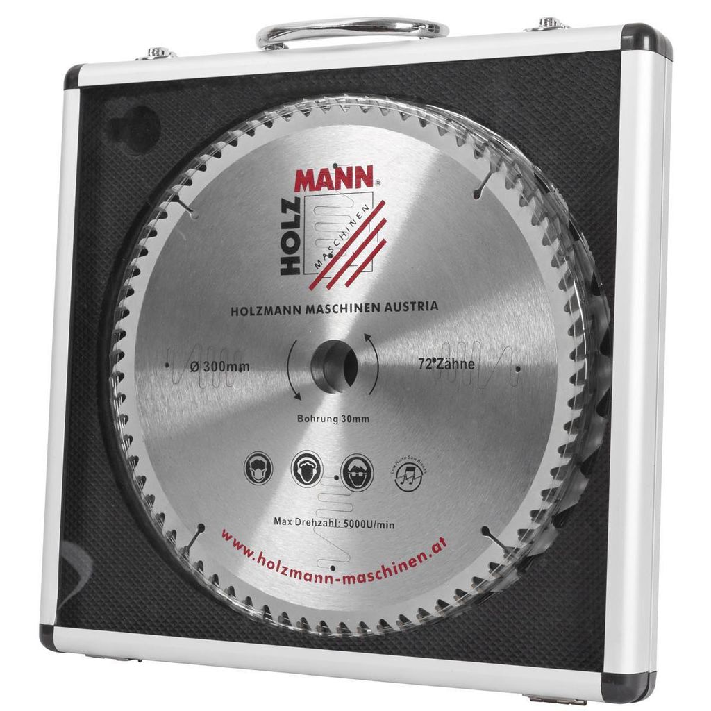 Holzmann Kreissägeblatt-Satz KSB315SET im Alu-Koffer 315 x 3,2 x 30 mm 72, 48, 28 Zähne
