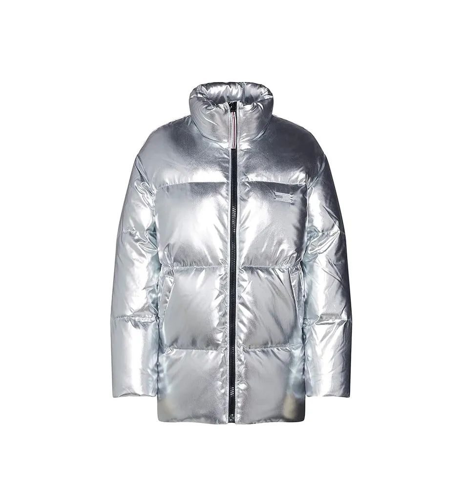 Doudoune d'hiver contre le vent veste matelassée Tommy Hilfiger pour femme