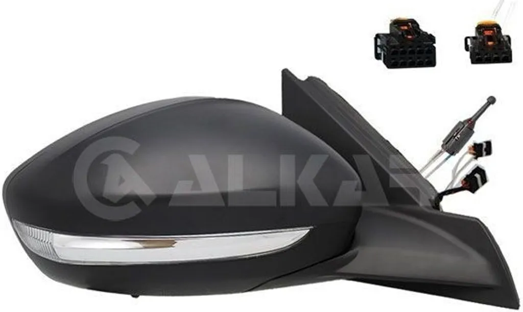 Rétroviseur ALKAR 6165312 droit avec miroir thermique pour 208 II (U)