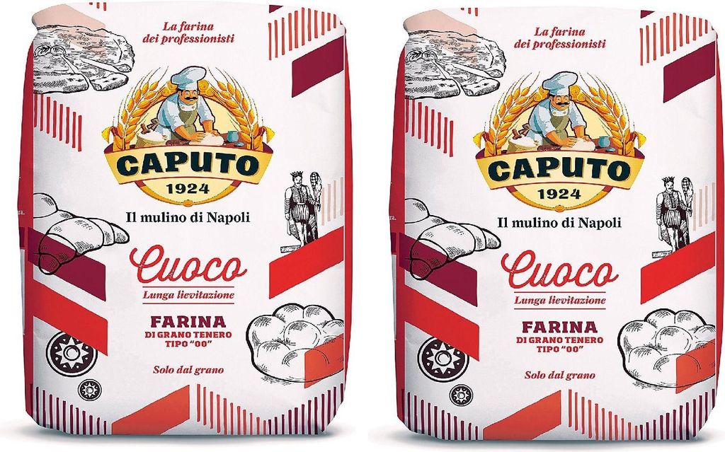 2x Farina Molino Caputo Cuoco chief Pizza Napoli Pizzamehl Pizza Mehl 1kg