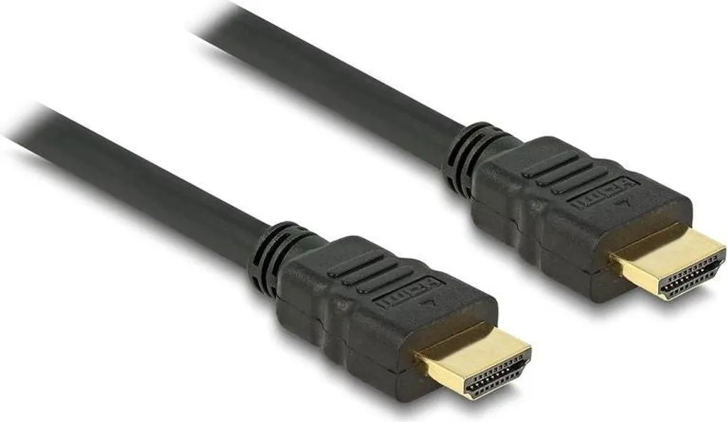 Cavo HDMI Delock 4K 60Hz 0.5m | Zero Lag Setup Gaming Professionale