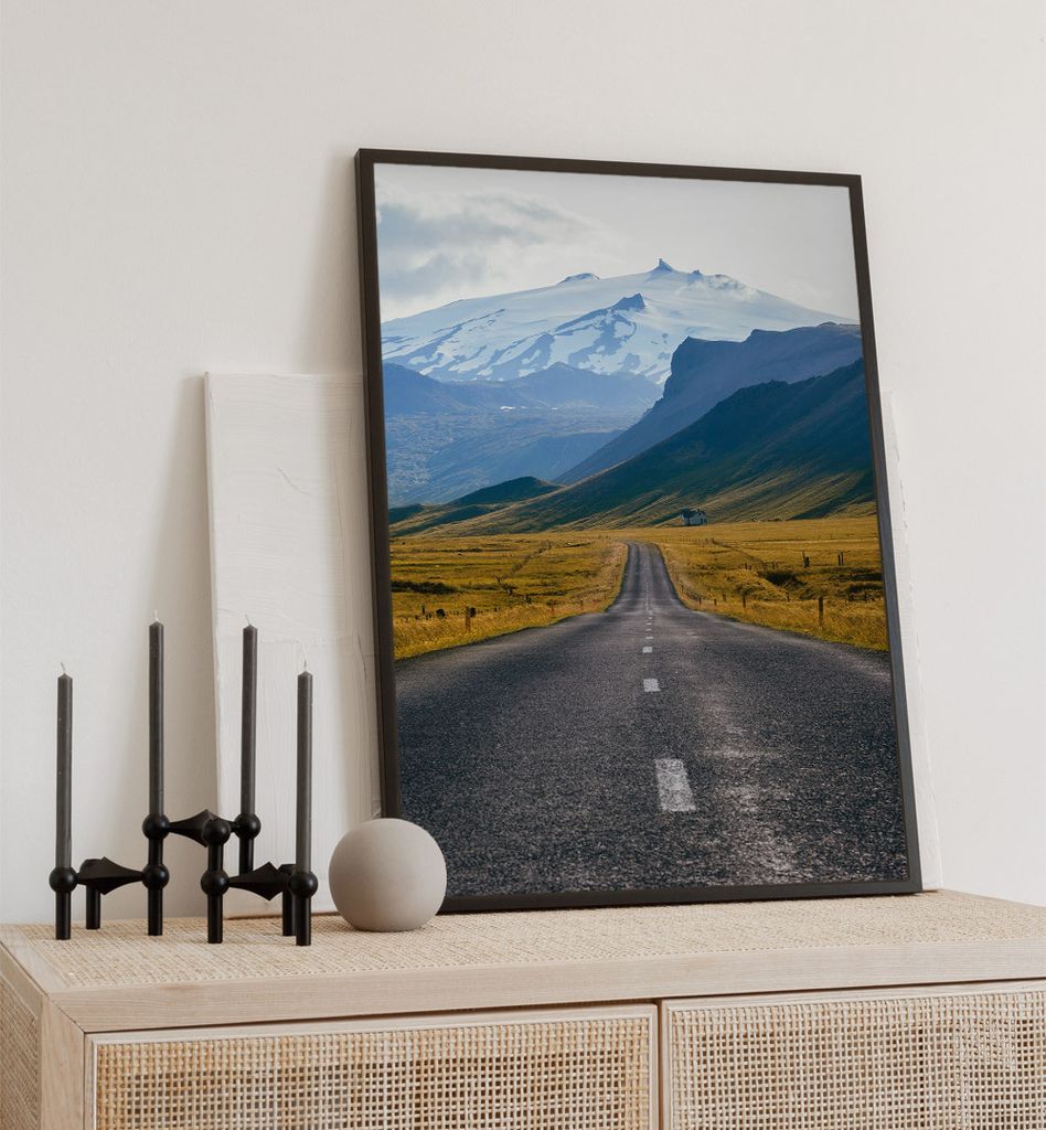Poster Talweg, groesse_poster:40x50 cm, groesse_rahmen:nur Poster