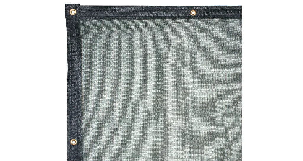 Bâche tennis brise-vue 2x18m vert foncé pour isolation de court extérieur