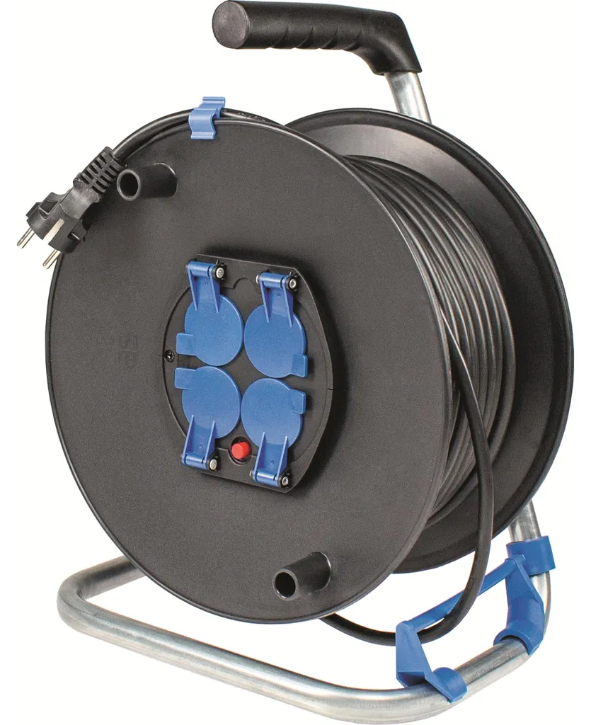 Dévidoir de câble électrique 285 mm 10212 pour Chantier et Atelier