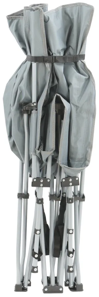 Lit de camping 150 kg structure acier 187x67x48 cm oreiller confortable - 6