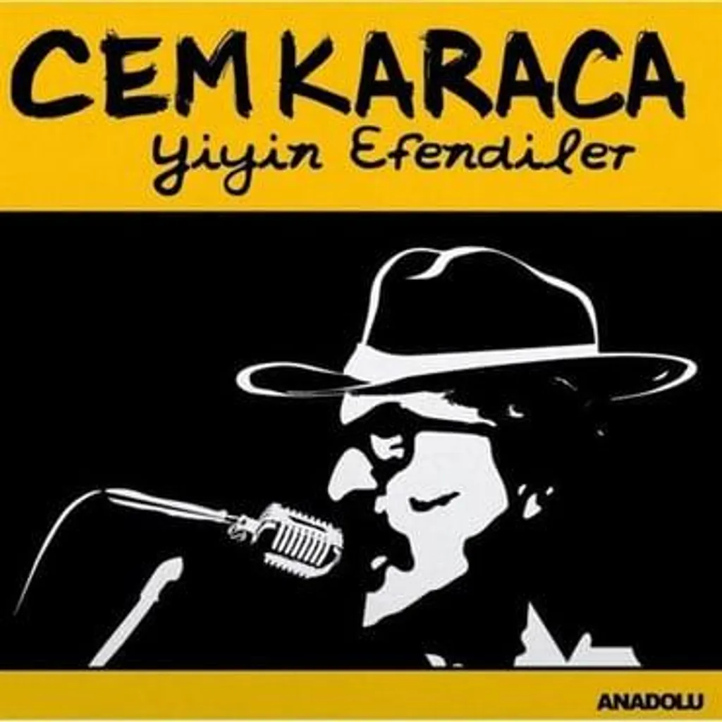 Vinyle Yiyin Efendiler par Cem Karaca - Disque Jaune de Collection
