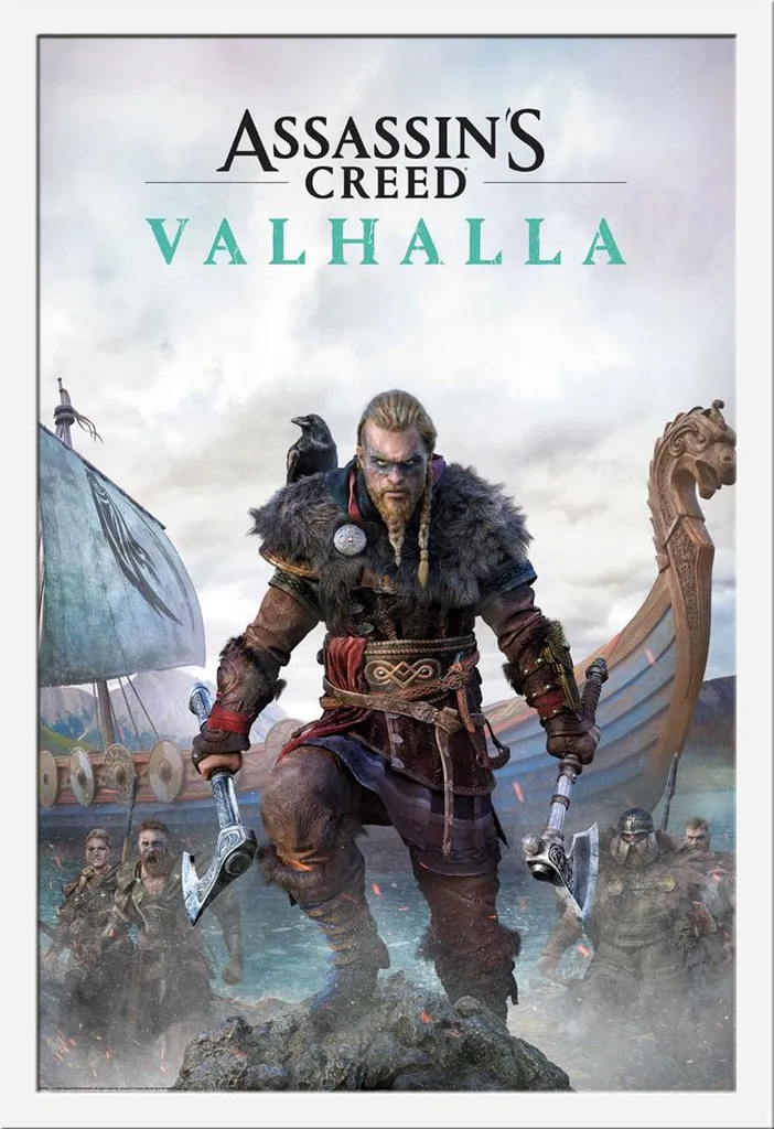 Poster Valhalla encadré Shinsuke : fini les affiches cornées au mur