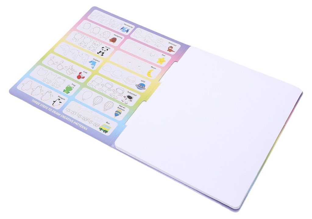 Magic Paintbrush Set für Kinder, multifunktionales pädagogisches Zeichenwerkzeug, Stempelset für zu Hause