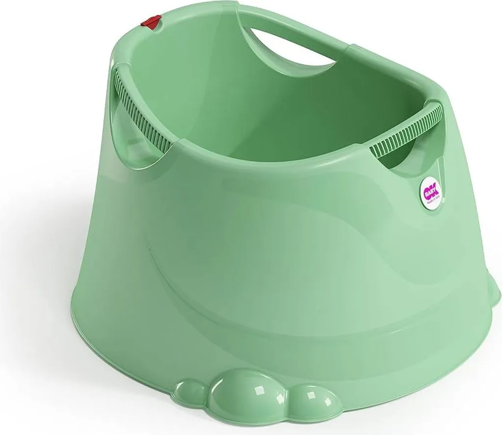Baignoire Opla Mint OK BABY avec Assise Ergonomique et Vidange Rapide