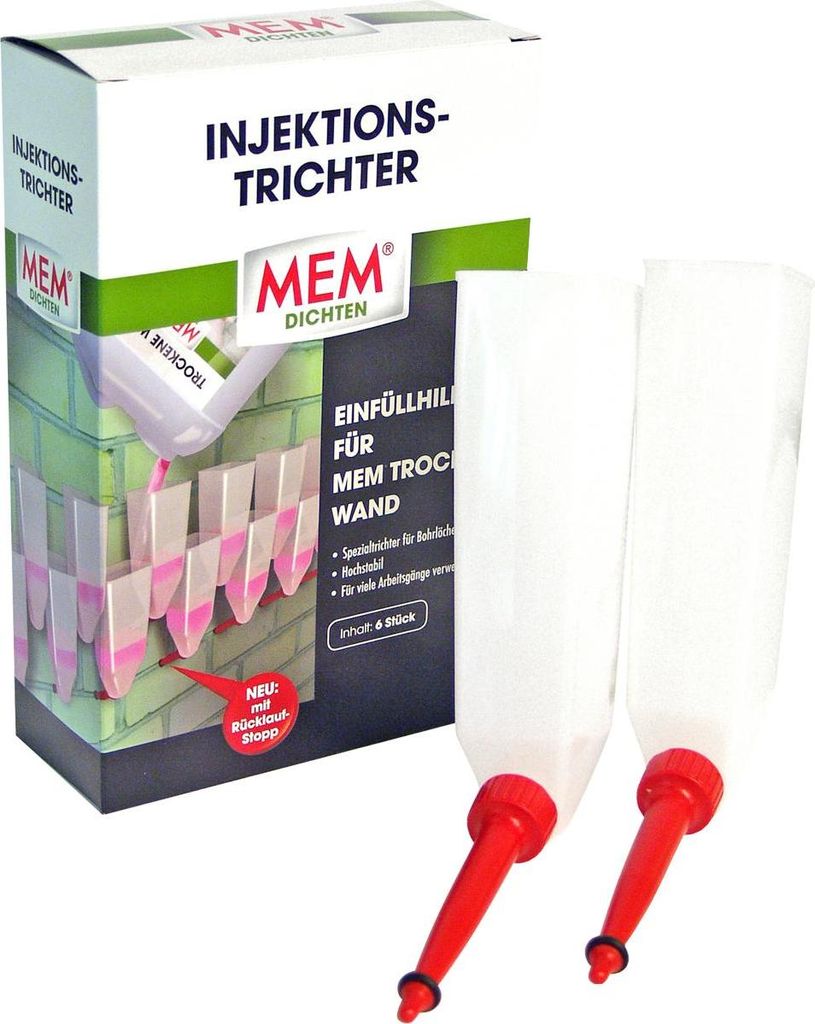 30 Stück MEM Injektionstrichter Produktbild 